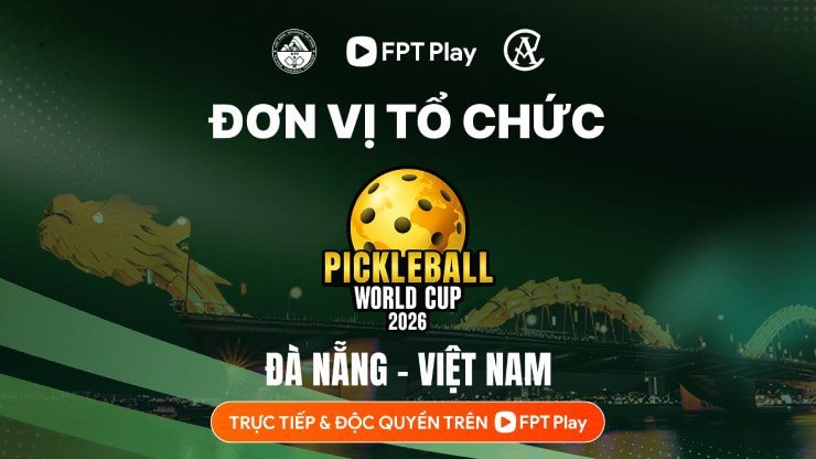 Việt Nam đăng cai Pickleball World Cup 2026 và biến động lớn tại Madrid Open