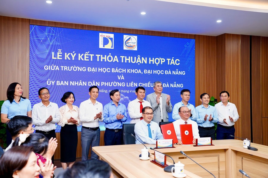 Phường Liên Chiểu ký kết hợp tác với Trường Đại học Bách khoa Đà Nẵng