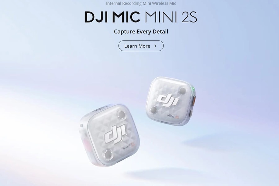 DJI xác nhận ra mắt Mic Mini 2S: Giải pháp micro không dây tích hợp ghi âm nội bộ