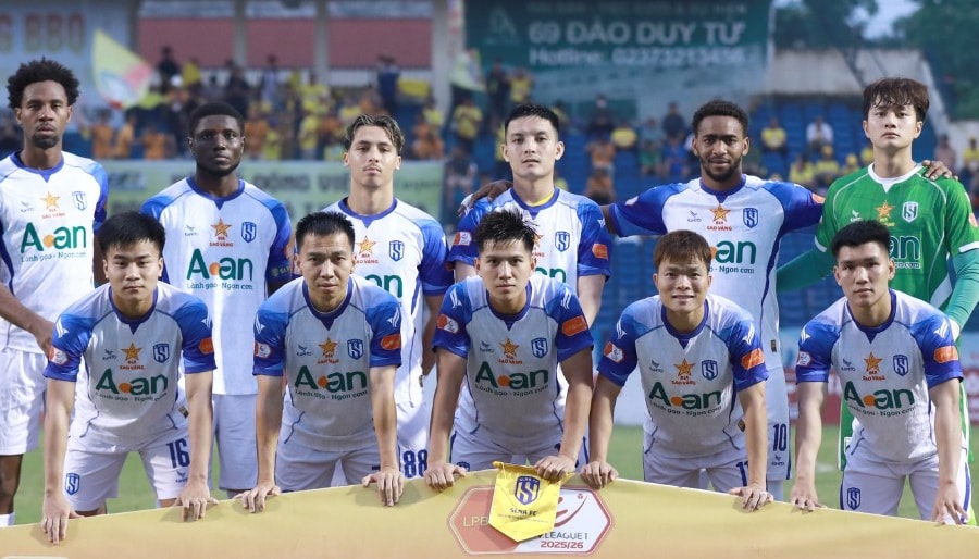 SLNA chạm trán HAGL tại V-League 2025/26: Bài toán điểm số trong cuộc đua trụ hạng