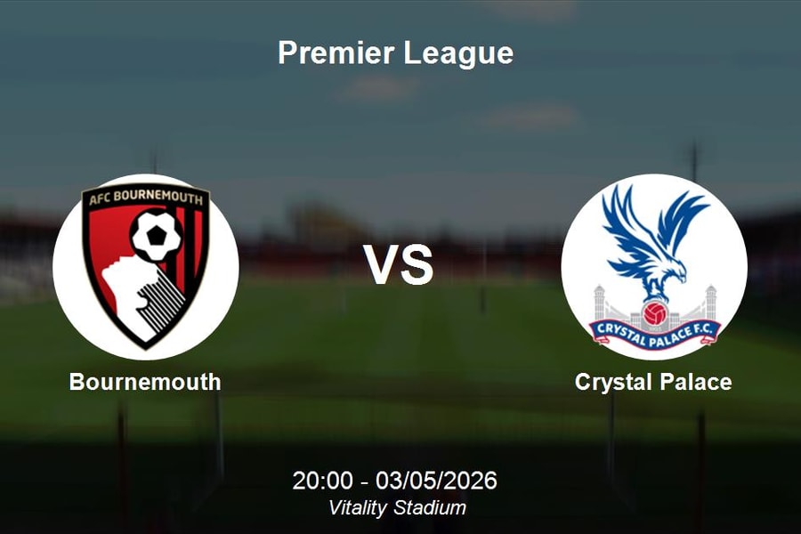 Nhận định Bournemouth vs Crystal Palace - Premier League: Điểm tựa Vitality Stadium