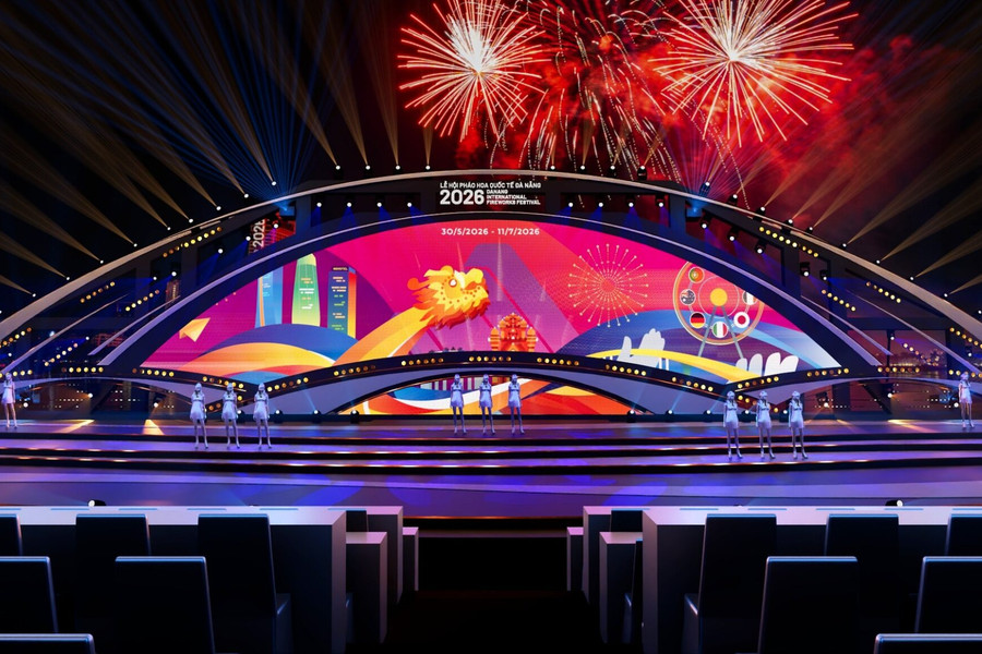 DIFF 2026 stage promises spectacular shows with massive lifting dome and multi-layer lighting system