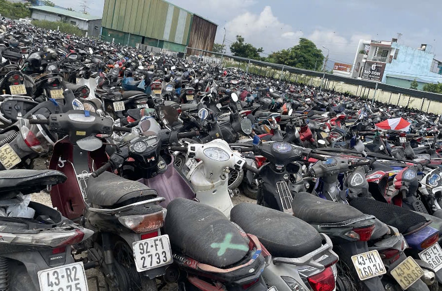 Cảnh sát giao thông Đà Nẵng thông báo tìm chủ sở hữu 240 phương tiện vi phạm