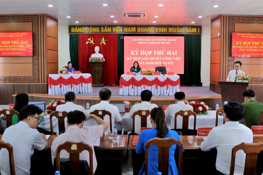 HĐND phường Tam Kỳ điều chỉnh, bổ sung kế hoạch vốn đầu tư công năm 2026