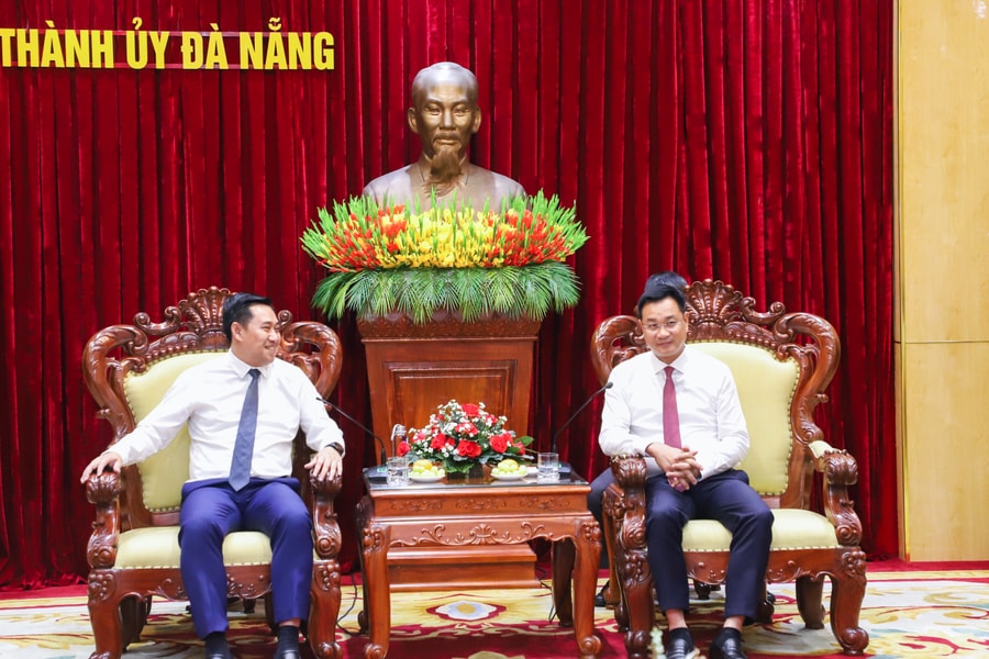 Đà Nẵng và Champasak (Lào) tăng cường hợp tác toàn diện, thúc đẩy đầu tư