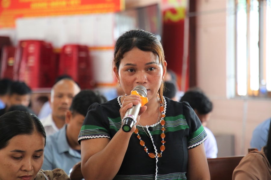 Cử tri kiến nghị phân chia lại địa giới giữa thôn Cột Buồm (xã Bến Hiên) và thôn An Điềm (xã Thượng Đức)