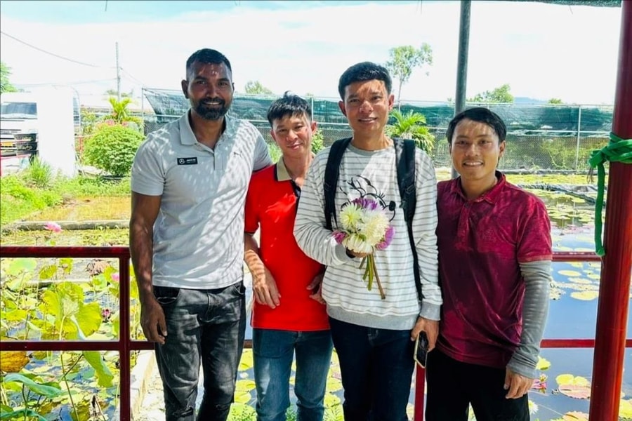 Phát triển kinh tế từ hoa súng