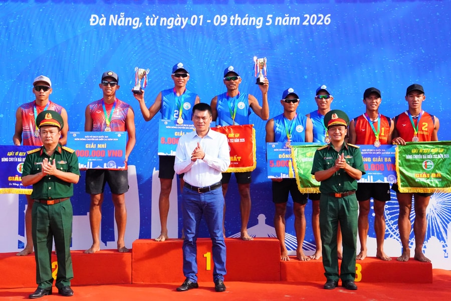 Sanvinest Khánh Hòa vô địch giải bóng chuyền bãi biển quốc gia tại Đà Nẵng