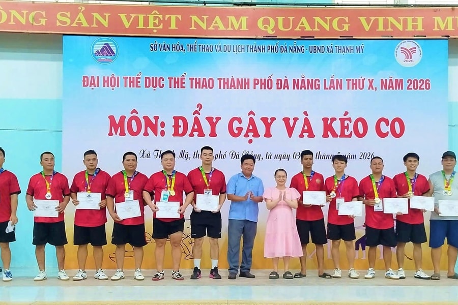 Xã Thạnh Mỹ giành 3 Huy chương Vàng Giải kéo co Đại hội Thể dục thể thao thành phố