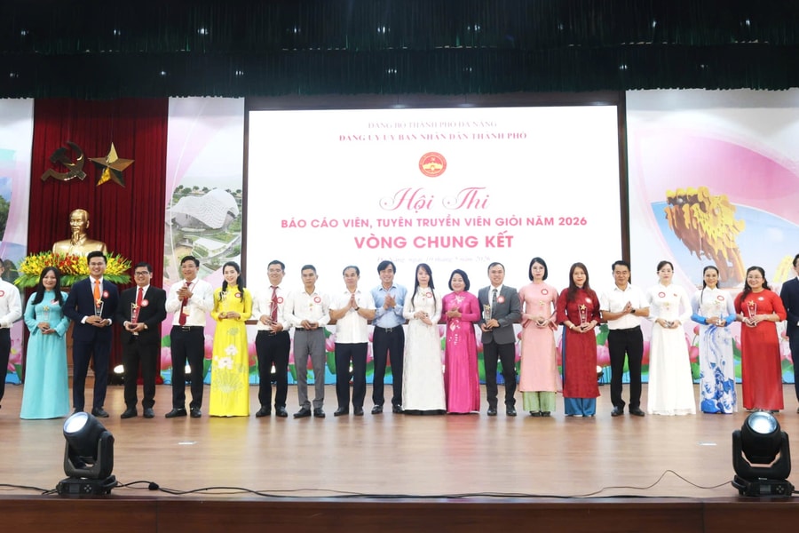 15 thí sinh vào chung kết cuộc thi tuyên truyền viên giỏi Đảng bộ UBND thành phố Đà Nẵng