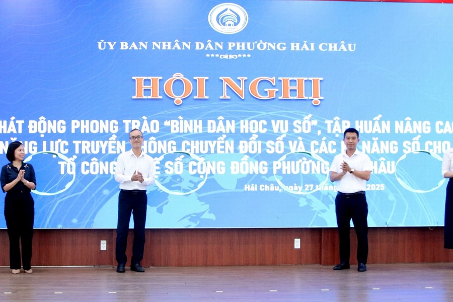 Hải Châu phát động phong trào “Bình dân học vụ số” năm 2026