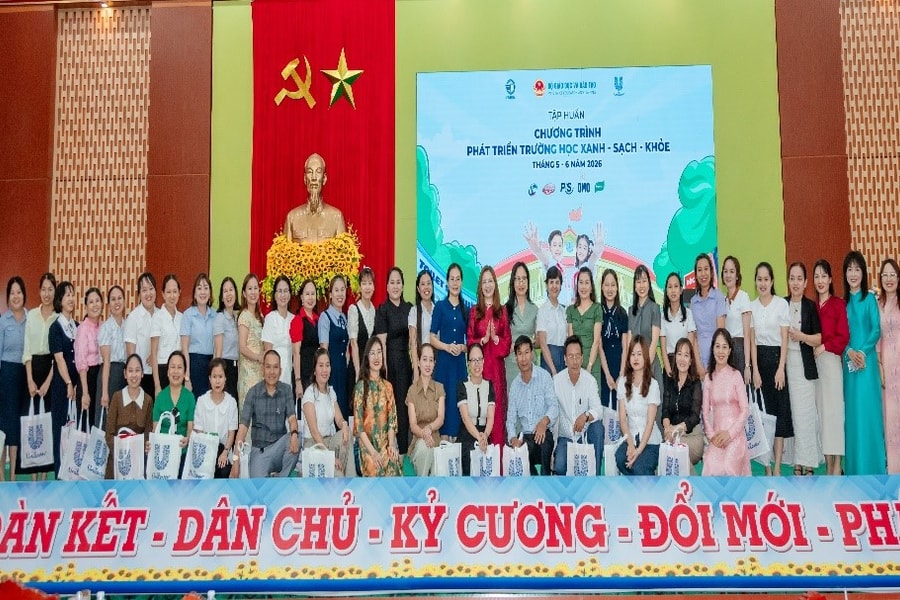 Xây dựng trường học xanh - sạch - khỏe từ những hành động thiết thực