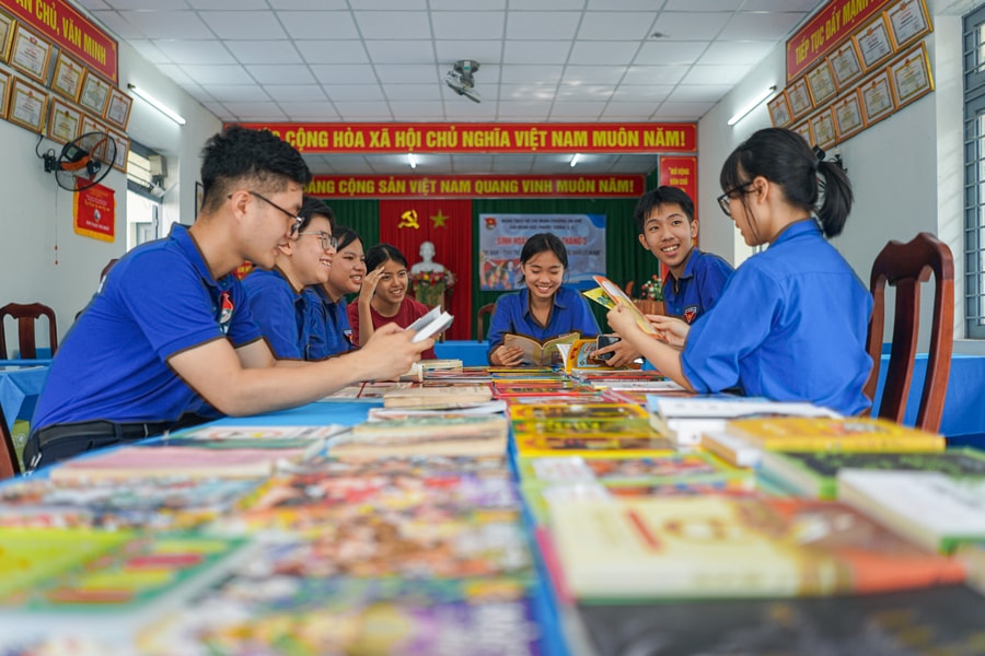An Khê lan tỏa văn hóa đọc từ tủ sách cộng đồng