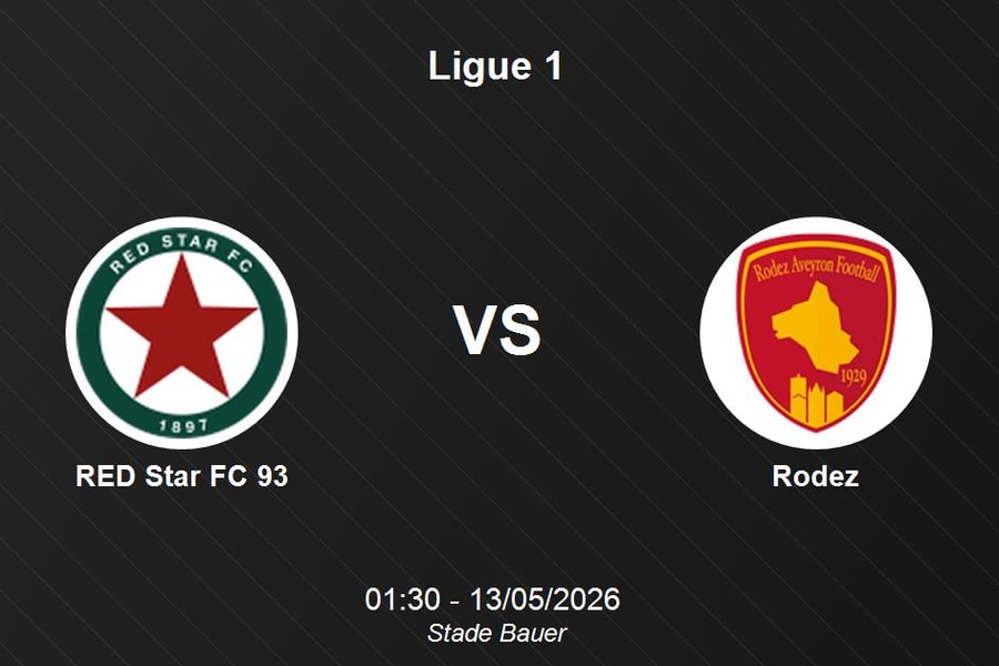 Nhận định RED Star FC 93 vs Rodez - Ligue 1: Stade Bauer chờ đợi màn khẳng định sức mạnh