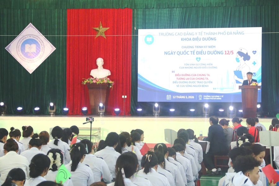Trường Cao đẳng Y tế thành phố Đà Nẵng kỷ niệm Ngày Quốc tế Điều dưỡng