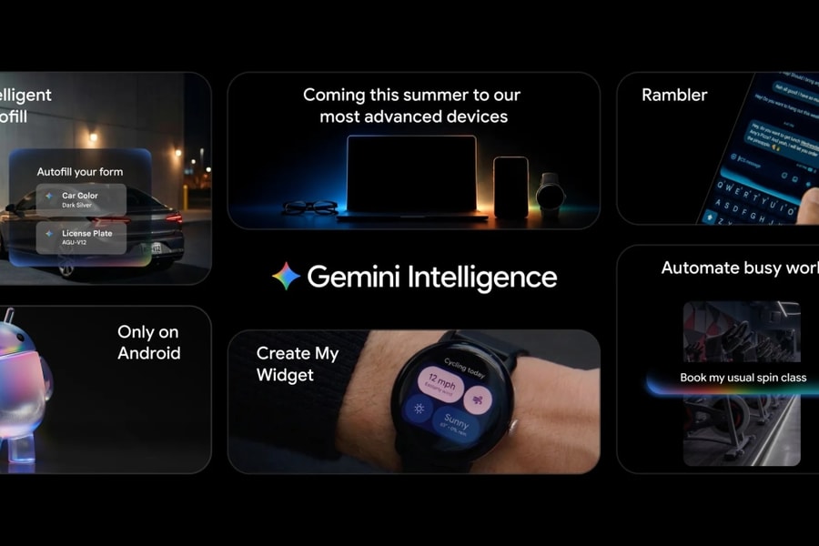 Gemini Intelligence: Google tích hợp lớp trí tuệ nhân tạo xuyên suốt trên hệ điều hành Android