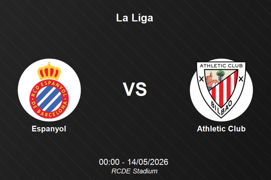 Nhận định Espanyol vs Athletic Club - Cuộc chiến sinh tồn tại RCDE Stadium