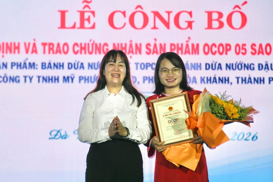 Đà Nẵng có thêm 2 sản phẩm OCOP đạt chuẩn 5 sao quốc gia
