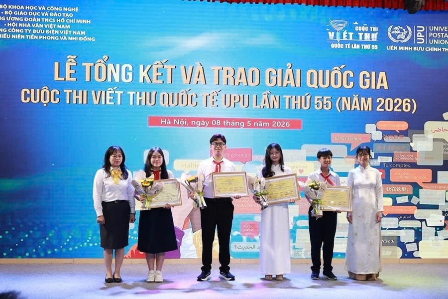 Phát huy sáng tạo qua cánh thư UPU