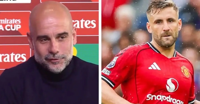 Pep Guardiola gây bất ngờ khi gọi Luke Shaw là cầu thủ yêu thích nhất