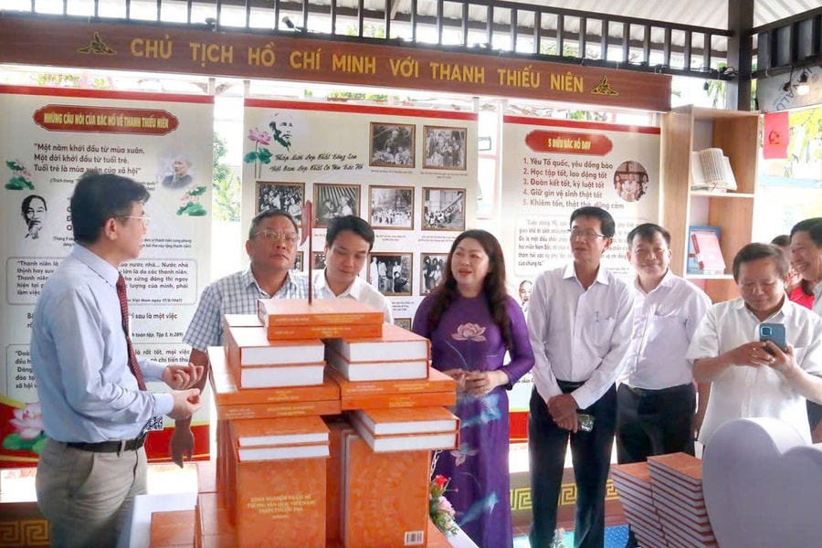 Phường Tam Kỳ ra mắt mô hình “Không gian văn hóa Hồ Chí Minh”