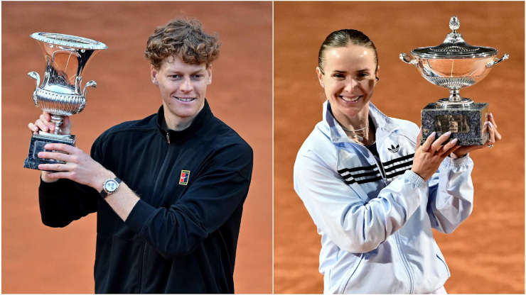 Sinner đi vào lịch sử, Svitolina trở lại ngai vàng kịch tính tại Rome Open 2026