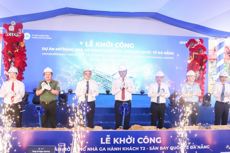Khởi công Dự án mở rộng Nhà ga hành khách quốc tế Đà Nẵng