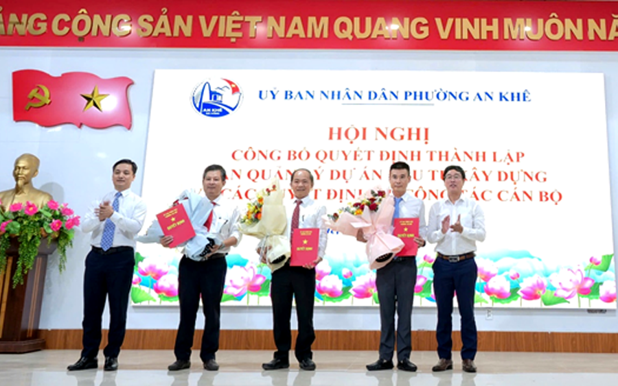 Thành lập Ban Quản lý dự án đầu tư xây dựng phường An Khê