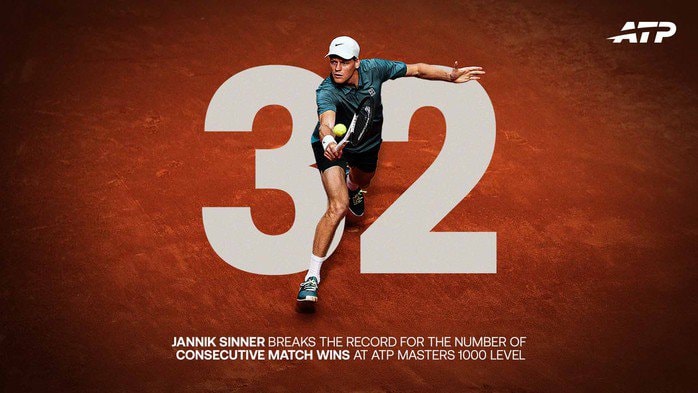 Jannik Sinner vô địch Rome Masters 2026: Thiết lập kỷ lục lịch sử và kỷ nguyên Big 1