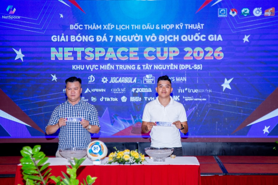 8 đội dự Giải bóng đá 7 người vô địch quốc gia khu vực miền Trung và Tây Nguyên