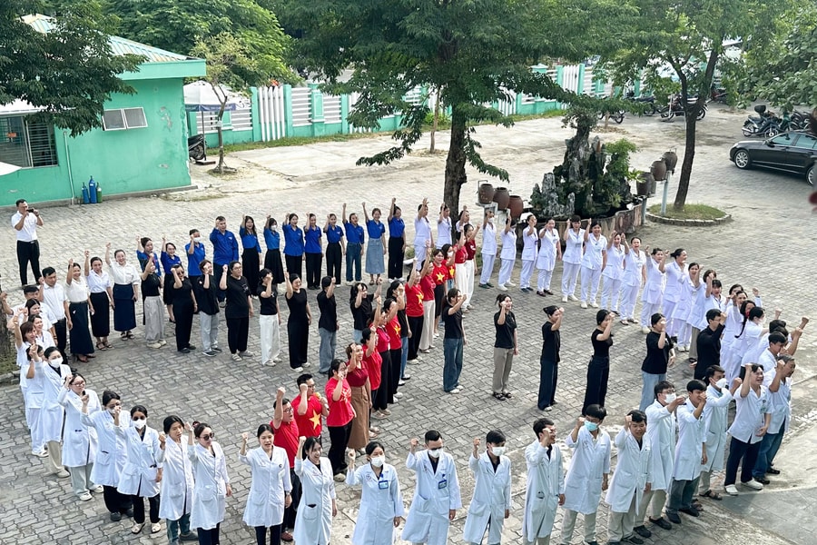 Bệnh viện Phổi Đà Nẵng lan tỏa thông điệp không khói thuốc