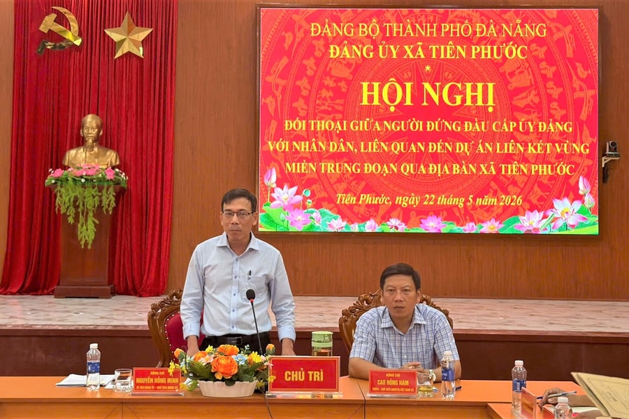 Xã Tiên Phước bàn giao 7,5km mặt bằng dự án Liên kết vùng miền Trung