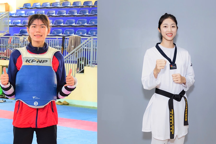 Hai gương mặt xuất sắc của Taekwondo Đà Nẵng
