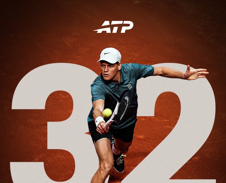Jannik Sinner lập Career Golden Masters: Kỷ lục vượt mặt Big 3 tại Rome Open