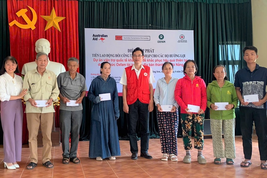Hơn 5,4 tỷ đồng hỗ trợ các địa phương khắc phục hậu quả thiên tai