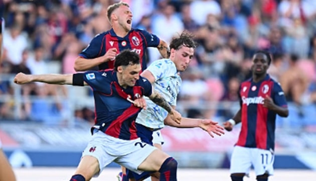 Inter Milan lội ngược dòng kịch tính hòa 3-3 với Bologna ngày hạ màn Serie A