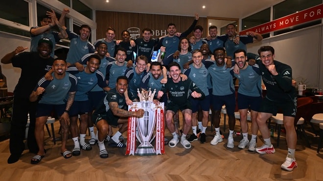 Arsenal thiết lập kỷ lục doanh thu 770 triệu bảng sau chức vô địch Ngoại hạng Anh