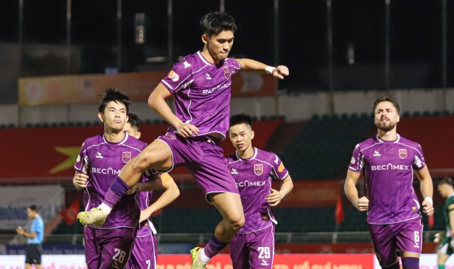 Vòng 24 V-League 2025/26: Becamex TPHCM và SLNA quyết đấu tìm đường trụ hạng tại Gò Đậu