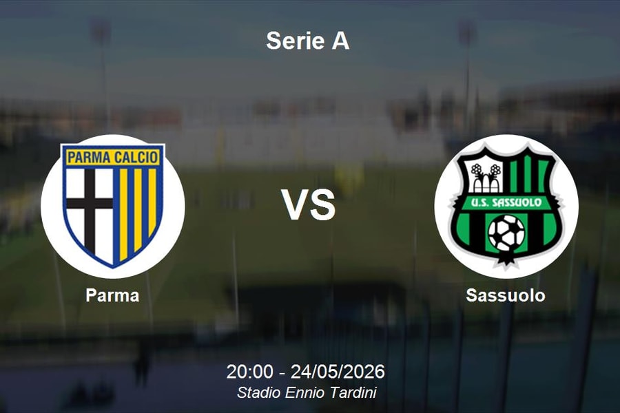 Nhận định Parma vs Sassuolo - Vòng cuối Serie A