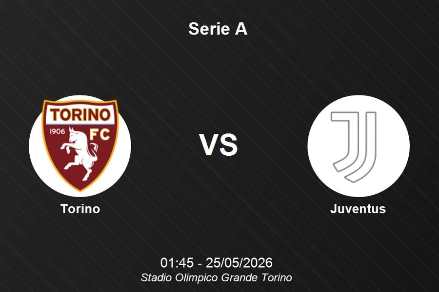 Nhận định Torino vs Juventus - Serie A: Thử thách tại Stadio Olimpico Grande Torino