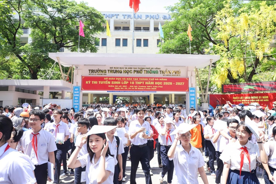 Kỳ thi tuyển sinh lớp 10 tại Đà Nẵng: An toàn, nghiêm túc, đúng quy chế