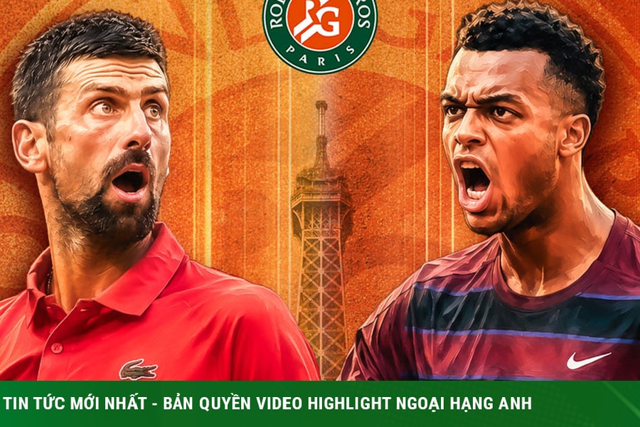 Novak Djokovic đấu Mpetshi Perricard tại Roland Garros: Quyết tâm phá kỷ lục Grand Slam