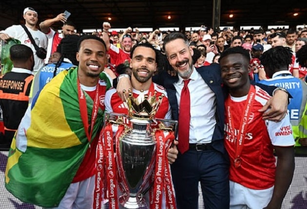 Arsenal đăng quang Ngoại hạng Anh: Sự lên ngôi từ hàng phòng ngự thép