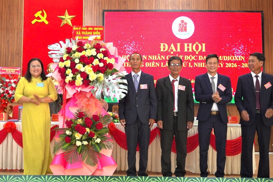 Xã Thăng Điền tổ chức đại hội các hội quần chúng, nhiệm kỳ 2026 - 2031