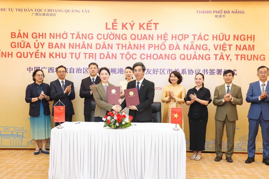 Đà Nẵng thúc đẩy hợp tác với Khu tự trị dân tộc Choang Quảng Tây (Trung Quốc)