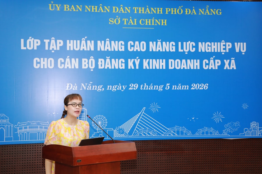 Đà Nẵng tập huấn nghiệp vụ cho cán bộ phụ trách công tác đăng ký kinh doanh cấp xã