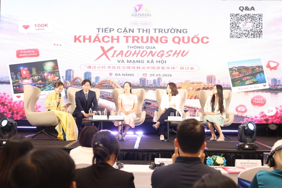 Đà Nẵng khai thác nền tảng Xiaohongshu để đẩy mạnh thu hút khách Trung Quốc