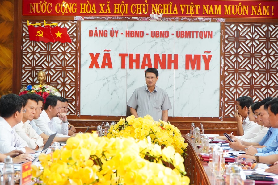Xã Thạnh Mỹ cần khẩn trương xây dựng kịch bản tăng trưởng hai con số