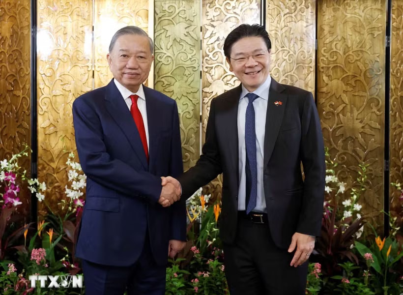 Tiếp thêm xung lực cho quan hệ Đối tác Chiến lược toàn diện Việt Nam - Singapore