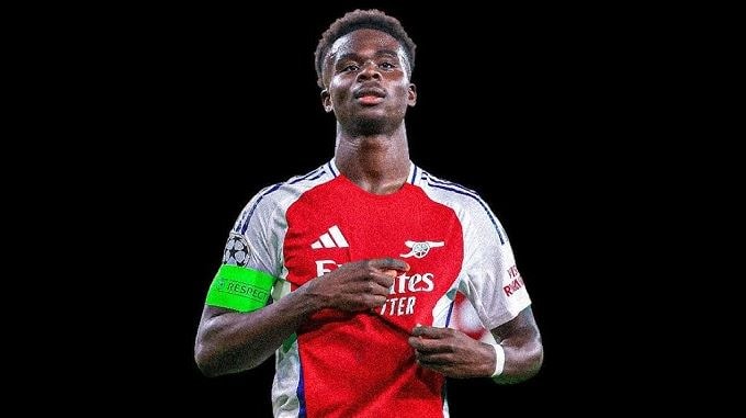 Bukayo Saka: Từ tài năng trẻ đến biểu tượng dẫn đường cho Arsenal tại chung kết Champions League